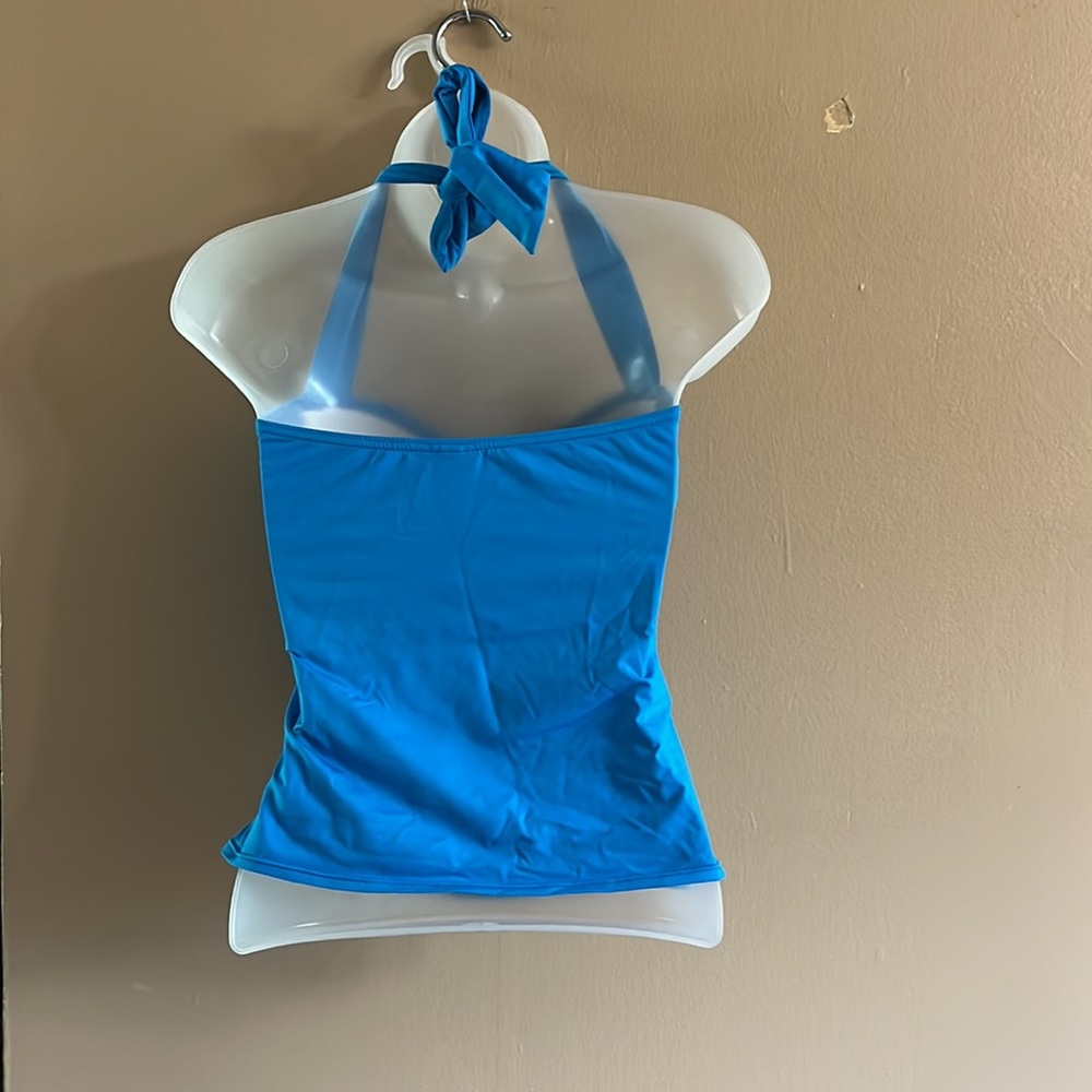 Tommy Bahama • Bright Blue Tankini Top - Picture 3 of 3